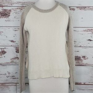 Madewell Pullover Sweater Province Cross Back S